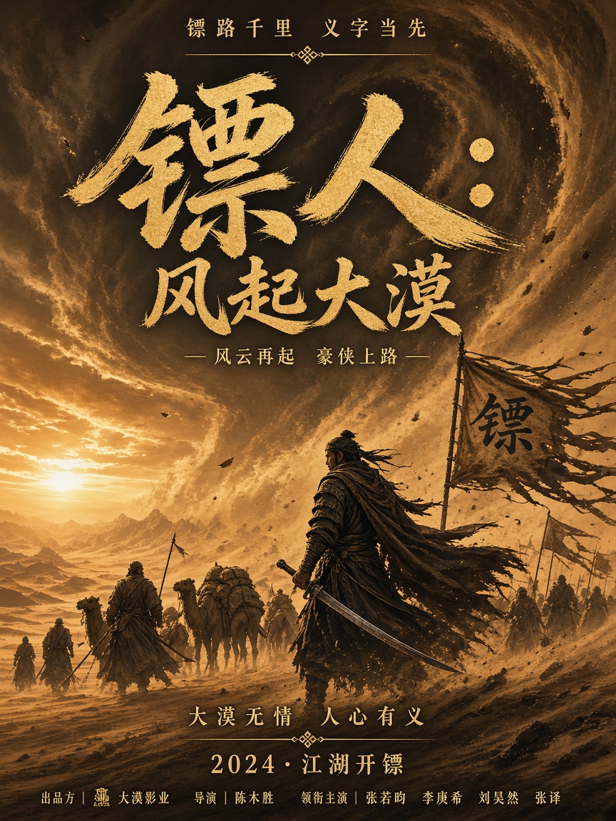 《镖人：风起大漠》主题封面
