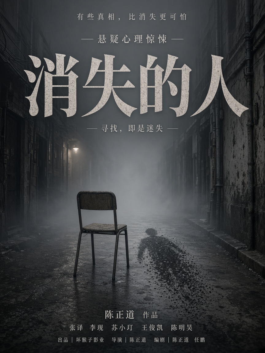 《消失的人》主题封面